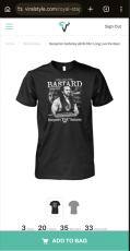 Benjamin Satterley AEW PAC Long Live the Bastard Shirt